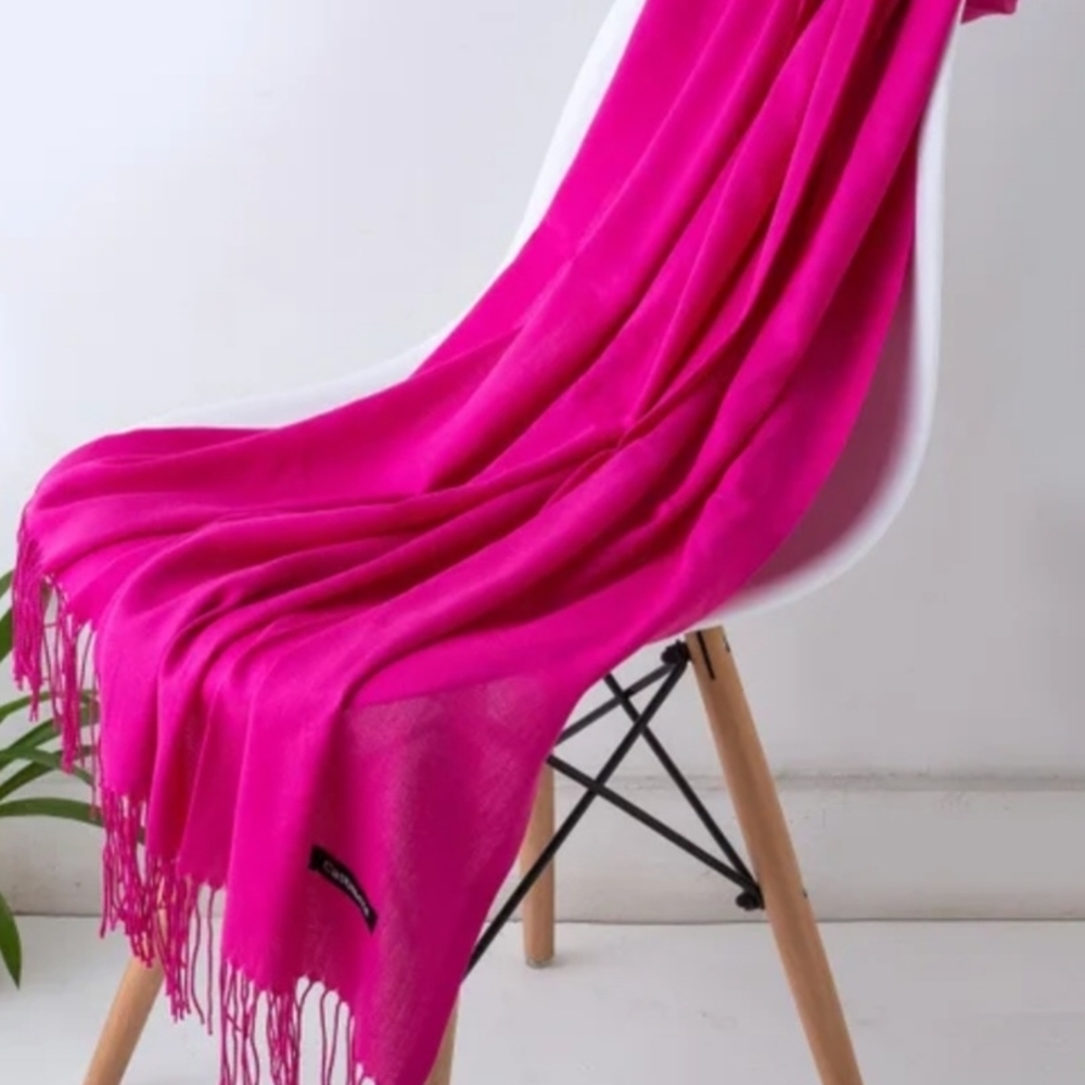 Elegant Pink Scarf